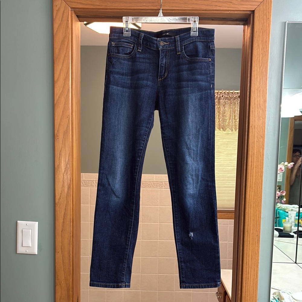Joe's Jeans Blue Skinny Cropped Jeans size 26